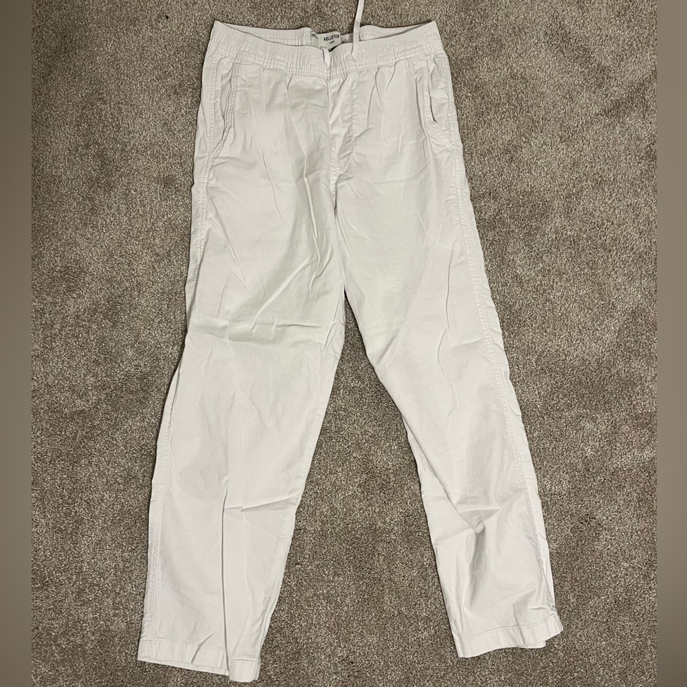 Hollister Men’s white pants